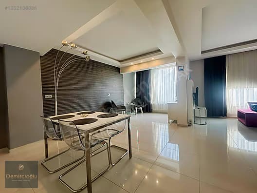 ALANYA DAMLATAŞTA SATILIK DENİZE 50 M 135m² 1+1 FULLEŞYALI DAİRE