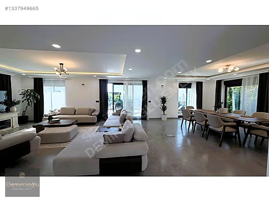 ALANYA KARGICAKTA KİRALIK 4+1 ÖZEL HAVUZLU TRİPLEX EŞYALI VİLLA